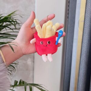 French fries + bead chain / About 10cm