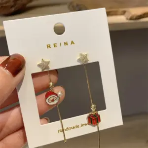 Christmas Box Earrings