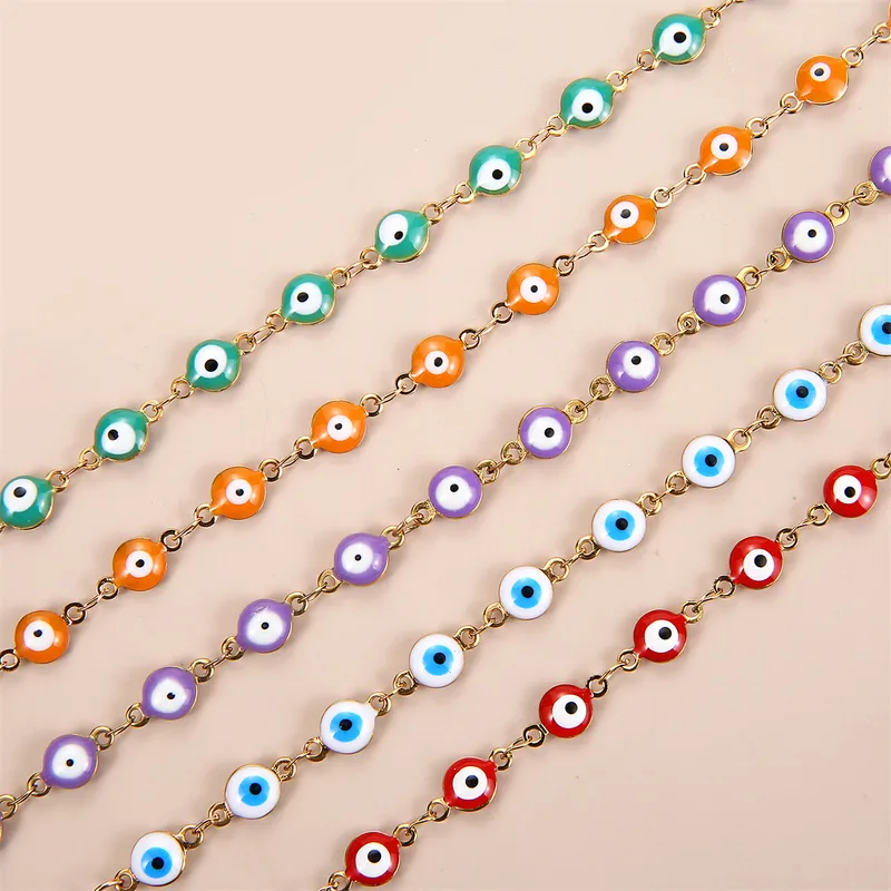 Wholesale Bohemian Devil's Eye Stainless Steel Bracelets In Bulk