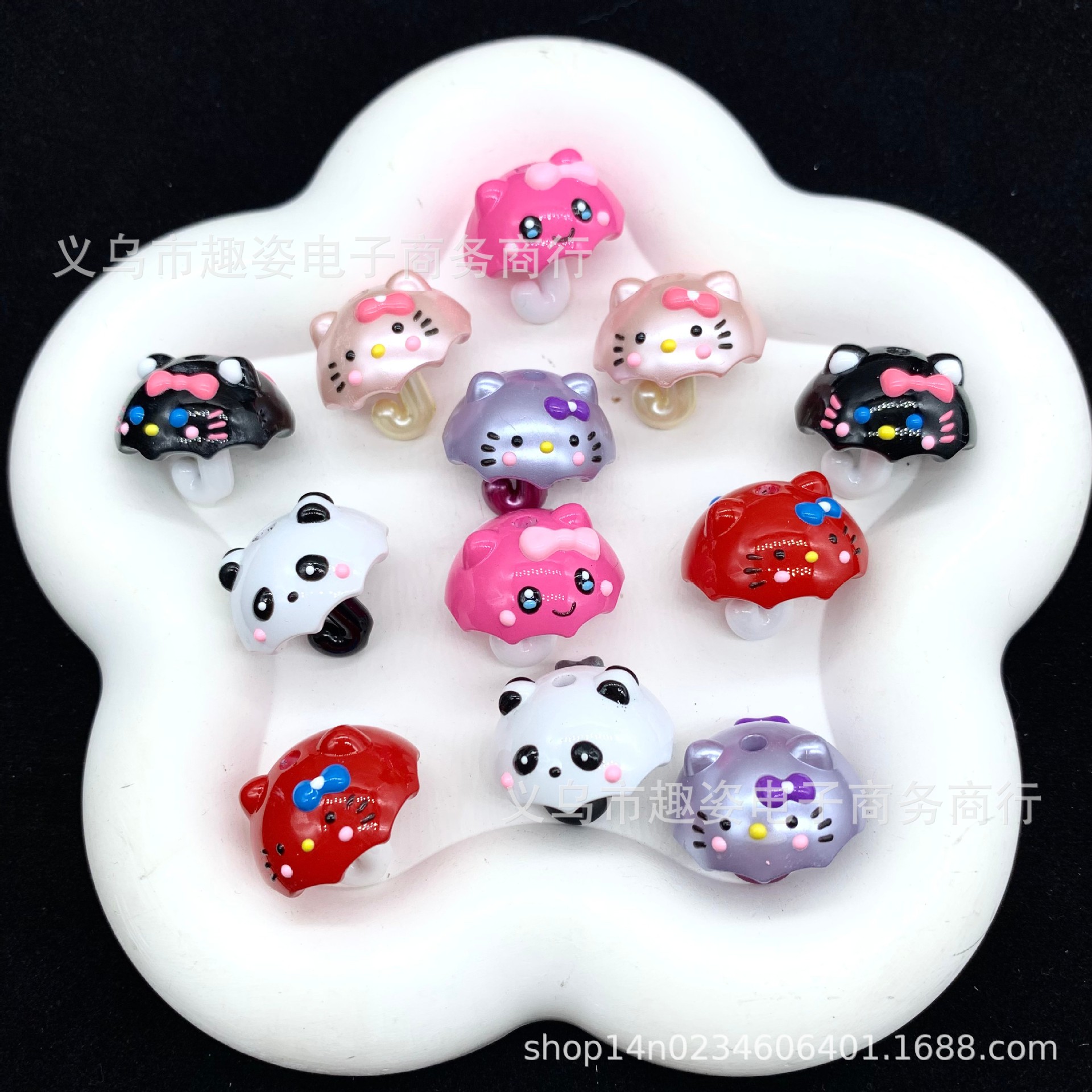 Wholesale Small umbrella beaded