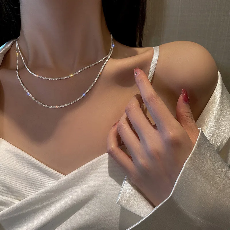 Wholesale PVD Coated 18K Gold Plated Geometric 304 Stainless Steel Simple Style Waterproof Non Tarnish 304 Stainless Steel Necklace