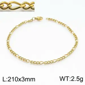 Gold 3mm / 21cm