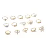 Wholesale Simple Style Round Heart Shape Flower Metal Plating Inlay Zircon Nose Ring 1 Piece