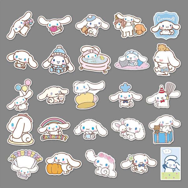 Wholesale 50pcs Cartoon SanrioGraffiti Cute PVC Decorative Water Sticker OLY Exclusive