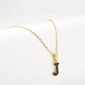 Gold J (Including Chain)