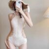 Wholesale 2025 New French Style Swimsuit Women's Summer High-end Style Waist Digging Sexy Slimming Backless Hot Spring Holiday Swimsuit for Women