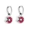 Wholesale 1 Pair Sweet Simple Style Fruit Stainless Steel Fruit Plating Drop Earrings