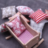Wholesale Dollhouse Doll House Mini Doll Cotton Pillow Sofa Pillow Playhouse Miniature Model Ornaments