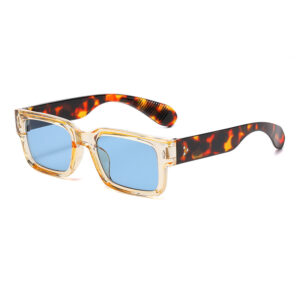 Light tea frame blue piece