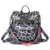 Wholesale Bag Large Capacity women Cross-border Fashion Leopard Print women's Backpack bags women's Fashion women's Bag
