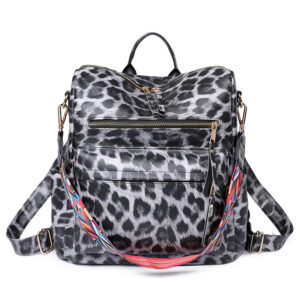 Wholesale Bag Large Capacity women Cross-border Fashion Leopard Print women's Backpack bags women's Fashion women's Bag