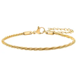 (2mm Wide) Cauliflower Bracelet / Length: 17 plus 5cm
