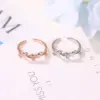 Copper Plating Artificial Gemstones Copper Rings