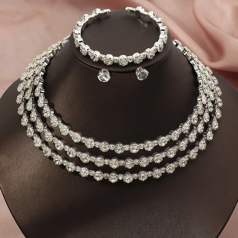 Wholesale Fashion Geometric Alloy No Inlaid