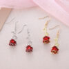 Wholesale Vintage rose earrings