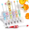 Wholesale beadable pens creative flower Gomsophila sugar pen