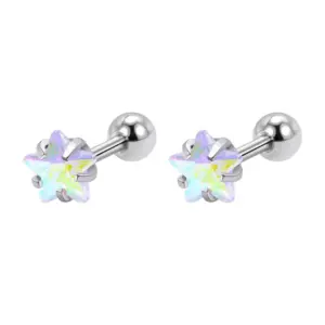8mm Star AB Zirconium (a Pair)