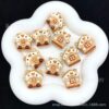 Wholesale Colorful little house beads, loose beads, string beads