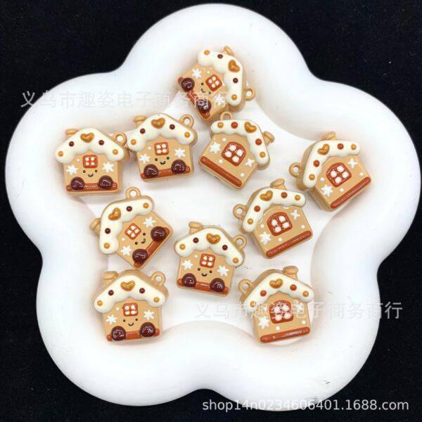 Wholesale Colorful little house beads, loose beads, string beads