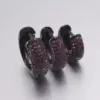 Wholesale Simple Style Circle Copper Zircon 18K Gold Plated Earrings