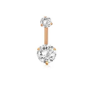Rose Gold Upper and Lower Zircon