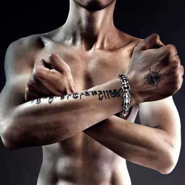 Wholesale Punk style men's keel chain titanium steel bracelet