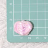 Wholesale Uv Plated Heart Beads Bow Printed Loose Beads DIY OLY Exclusive