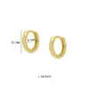 Wholesale 1 Pair Ig Style French Style Modern Style Round Plating Inlay Copper Pearl Zircon 18k Gold Plated Ear Cuffs Earrings Ear Studs