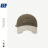 Wholesale Fashion Contrast Color Stitching Baseball Cap Women's Summer Thin Quick-drying Sun Protection Sun Hat Korean Letter Embroidered Cap for Men