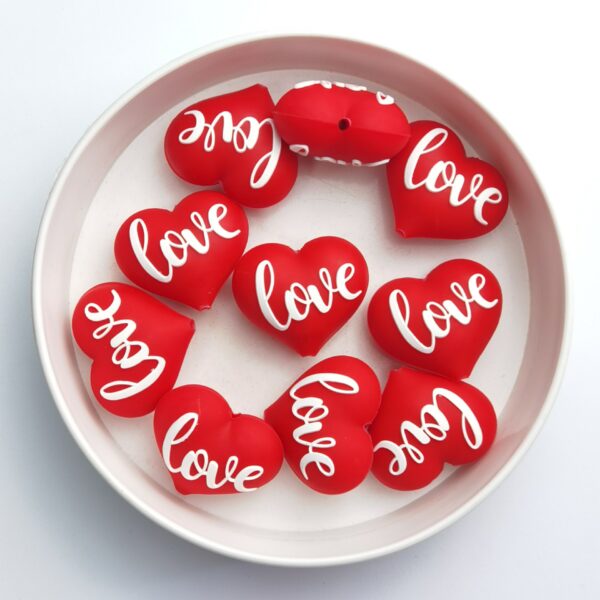 oly-e86b7cff6223150f90ad6d25b005a65e Wholesale Valentine's Day LOVE Red Heart Beads
