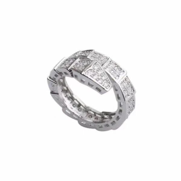 Wholesale 2024 New Heavy Industry Ring Running Time Cross Ring Female Niche Opening Adjustable No Falling Ring