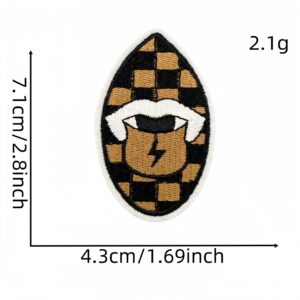 Punk style badge cloth sticker 9#