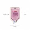 oly-e8a50596a25e9f310131f2df74d75974 Wholesale Nurses' Day Pink Acrylic Pendant DIY
