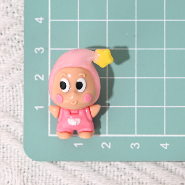 Wholesale DIY Cartoon Rubber Bead Plush Toy Keychain OLY Exclusive