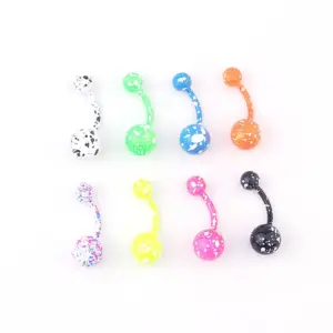 Wholesale 316L Stainless Steel Ear Cartilage Rings & Studs Geometric Waterproof Non Tarnish Surgical Steel