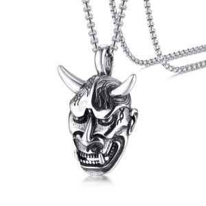 Mask + stainless steel chain