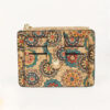 oly-e8d93d486f5909b62e95aefaf19b1b63 Wholesale Vintage Exquisite Multi Card Bag Portuguese Cork Ultra-thin Ultra-light 10 Card Zipper Small Wallet Coin Purse