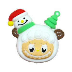 【Snowman - Pull BB】Silicone Beads