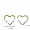 1 Pair Simple Style Classic Style Geometric Plating Titanium Steel Earrings