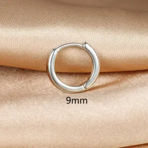 Y10078-9mm Silver-1PC