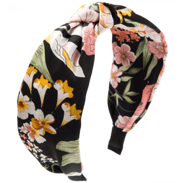 Wholesale Fashion New Bohemian Style Hair Hoop Women's Wide-brimmed Flower Fabric Headband Out-of-the-way Hair Pressing All-match Internet Celebrity Hair Accessories