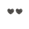 oly-e8fa73b13b5772954be2814cfb9ffff5 Wholesale Sier Needle Korean-style Ser Flash G Diamond Love Round Earrings Autumn and Winter Ins Style Light Luxury High-end Delicate All-match Earrings