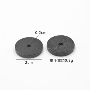 1 piece of 20mm black cap buckle