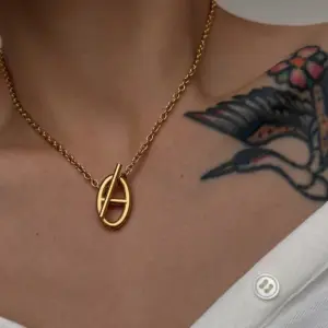 Wholesale Ion Plating (IP) Pig Nose 304 Stainless Steel Basic Waterproof Non Tarnish 304 Stainless Steel Pendant Necklace