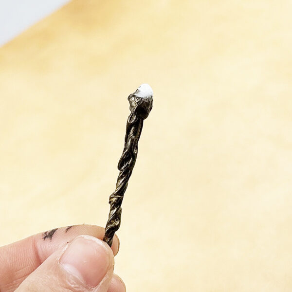 Wholesale Doll House dollhouse Furniture Accessories Mini Magic Wand Model Miniature Magic Scene Decoration Sceptre Metal