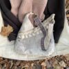 Wholesale 2024 Retro Literary Holiday Style Tassel Daily Lightweight Cloth Bag Versatile Large Capacity Single Shoulder Crossbody Bag