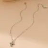 Wholesale Jewelry Simple Style Classic Style Cross 304 Stainless Steel 18K Gold Plated Pendant Necklace