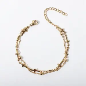 Cross Clip Ball Cross / Bracelet 17+5cm