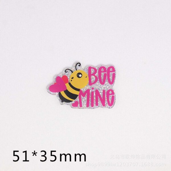 Wholesale Cartoon letter arrow envelope bag accessories acrylic