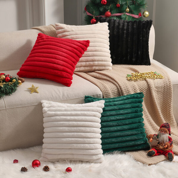 oly-e9d672081c2fa8fba9a8dff6b9e97697 Wholesale Christmas pillowcase solid color coreless plush pillowcase